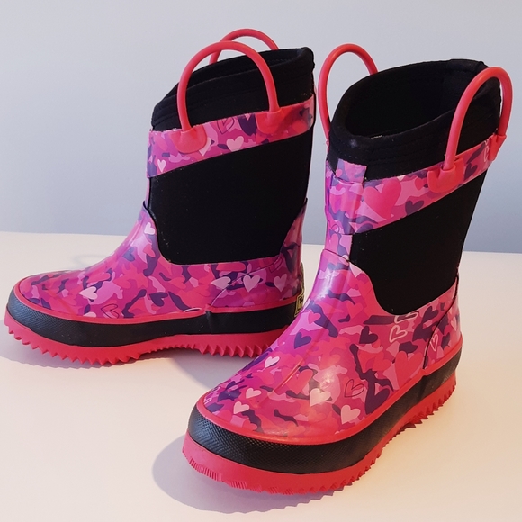 Heart Camo rain / winter boots - Picture 5 of 8